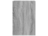 Plant Stand 2 pcs Grey Sonoma 30 x 30 x 60 cm Engineered Wood 899605