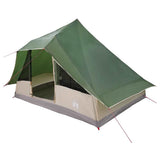 Tipi Tent with Roof Green 364 x 281 x 257 cm Taffeta 42000972