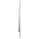 LED Bathroom Mirror Transparent 80 x 35 cm Tempered Glass 42045853