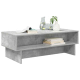 Coffee Table Concrete Grey 100 x 46 x 35 cm Engineered Wood 8000239