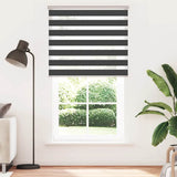 Zebra Blind Black 120x230 cm Fabric Width 115.9 cm Polyester 4014291