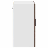 Kitchen Wall Cabinet with Glass Door Porto Brown Oak 854094