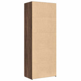 Highboard Brown Oak 70x42.5x185 cm Engineered Wood 3281433
