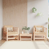 Garden Chairs 2 pcs Solid Wood Pine 825625