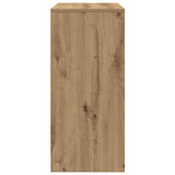Shoe Cabinet Artisan Oak 57x34x76 cm Engineered Wood 861876