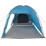 Cabin Tent with Roof Blue 370 x 230 x 185 cm Taffeta 42000991