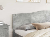 Headboard Concrete Grey Engineered wood 887971