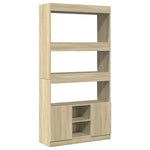Highboard Sonoma Oak 92x33x180 cm Engineered Wood 3309620