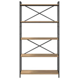 Bookshelf Artisan Oak 80 x 30 x 155 cm Engineered Wood 868418