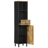 Bathroom Cabinet 38x33.5x160 cm Solid Wood Mango 4018650