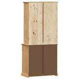 Highboard "VIGO" 80x40x176 cm Solid Wood Pine 3200583