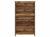 Book Cabinet 2 pcs Old Wood 80 x 30 x 189.5 cm Engineered Wood 3403014