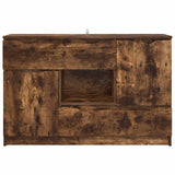 Sideboard Smoked Oak 100 x 30 x 65.6 Engineered Wood 888792