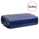 Tarpaulin Blue 3x4 m 650 g/m 156157