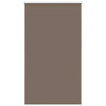 ZNTS Roller Blind Blackout Coffee 125x210 cm Fabric Width 121.6 cm Polyester 4011055