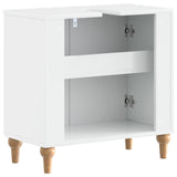 Bathroom Sink Cabinet ALKMAAR High Gloss White 896129