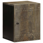 ZNTS Bathroom Wall Cabinet 38x33x48 cm Solid Wood Mango 4017812