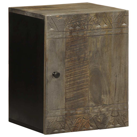 ZNTS Bathroom Wall Cabinet 38x33x48 cm Solid Wood Mango 4017812