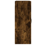 Wall Mounted Cabinets 2 pcs Smoked Oak Engineered Wood 3197910