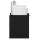 Bathroom Furniture Set 3 pcs Black 49.5 x 44.5 x 66 cm 3405924
