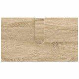 Bathroom Furniture Set 3 pcs Sonoma Oak Engineered wood & Metal 3392945