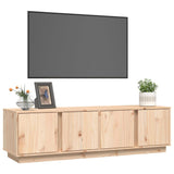 TV Cabinet 140x40x40 cm Solid Wood Pine 814459