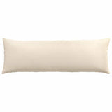 Sofa Pillows 2 pcs Beige 120 x 40 cm Fabric 42013816