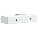 Wall-Mounted Side Table Wall-mounted White 87.5 x 34.5 x 17 cm 899175