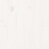 Bed Frame without Mattress White 180x200 cm Super King Solid Wood Pine 3308835