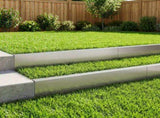 Garden Cover Profile 10 pcs 100 x 6 x 15 cm Stainless Steel 8012957