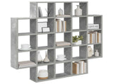 Wall Shelf Concrete Grey 100 x 13 x 100 cm Engineered Wood 8012247