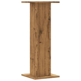 Speaker Stands 2 pcs Artisian Oak 30x30x80 cm Engineered Wood 852671