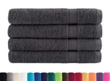 Premium Shower Towels "SOLUND" 4 pcs Anthracite 70x140 cm 600 gsm 137161