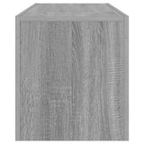 TV Cabinet with LED Lights Grey Sonoma 120x35x40 cm 815667