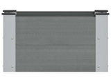 Garden Raised Bed Grey 50 x 30 x 36 cm 42039016