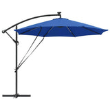 Umbrella 294 x 294 x 248 cm Polyester and Aluminium Azurblau 42003388