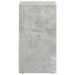 Bathroom Cabinet Concrete Grey 60x33x61 cm Engineered Wood 802646