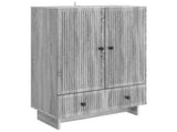 Sideboard Grey Sonoma 66 x 34.5 x 95 cm Engineered Wood 893981