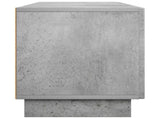 TV Stand 140 x 34.5 x 40 cm Concrete Grey Engineered Wood 8011579