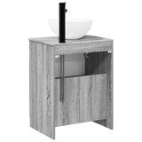 Bathroom Furniture Set Grey Sonoma Engineered Wood 3404210