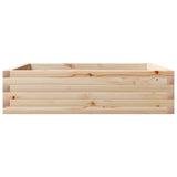 Garden Planter 90x90x23 cm Solid Wood Pine 847203