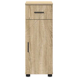 Bathroom Cabinet with Drawer Sonoma Oak 30 x 35 x 80 cm 883326
