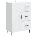 Sideboard with Drawer White 66 x 34.5 x 89.5 cm Engineered Wood 894855