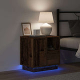 Bedside Cabinet Old Wood 50 x 34.5 x 50 cm Engineered wood 869590