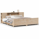 Bed Frame without Mattress 180x200 cm Super King Solid Wood Pine 3323641