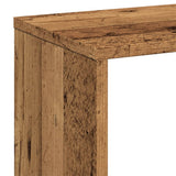 Room Divider Bookcase Old Wood 67x25x161.5 cm Engineered Wood 858082