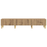 TV Cabinet Artisan Oak 147 x 34.5 x 30 cm Engineered Wood 894714