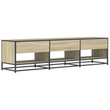 TV Cabinet Sonoma Oak 180x40x46 cm Engineered Wood 3300806