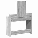 Dressing Table Grey Sonoma 100 x 41 x 140 cm Engineered Wood 865150