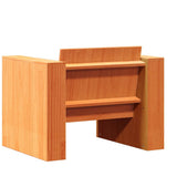 Garden Sofa Wax Brown 79x60x62 cm Solid Wood Pine 844623